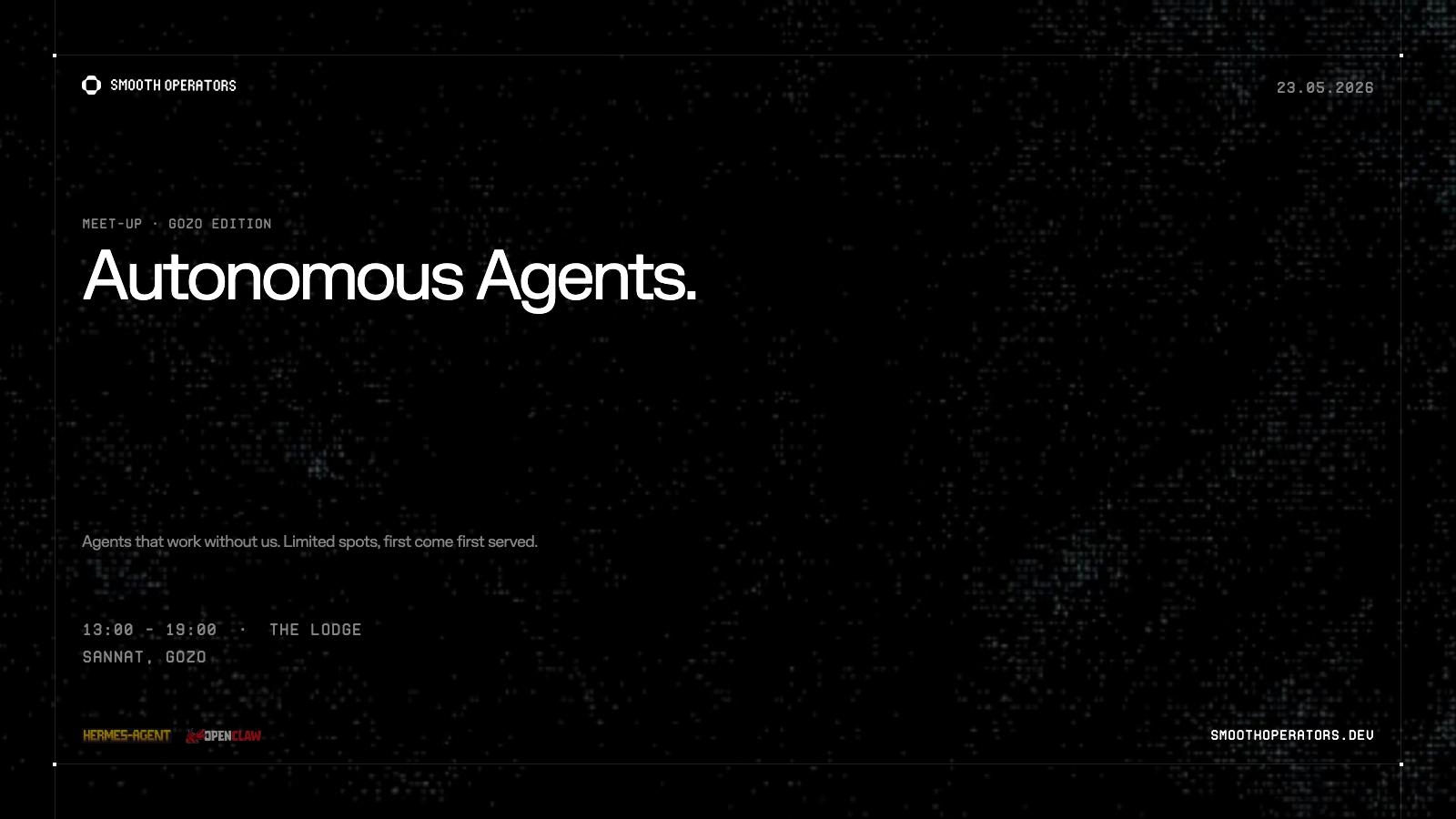 Meet-up: Autonomous agents